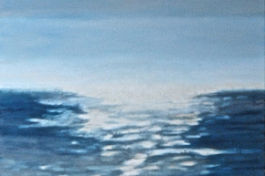 Bay, 15 September, 7am, 2010, oil on canvas, 102x76 cm, SOLD