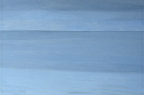 Bay/ Winter, calm early morning, 2010,  oil on canvas, 76x102 cm, $3000