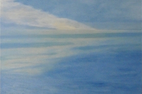 Bay/ Winter, morning, 2010, oil on canvas, 76x102 cm, $3000