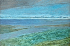 From Scarborough, 2011, oil on canvas, 76x102 cm, $3000