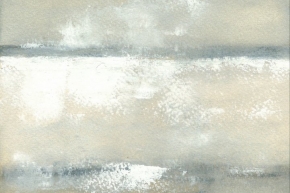 Grey Bay 5, 28:9:2016, watercolour+gouache on Saunders paper, 25x18 cm